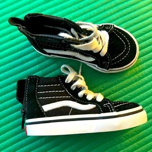 Vans Sk8-HI Skate Shoe - Baby/Toddler - Black